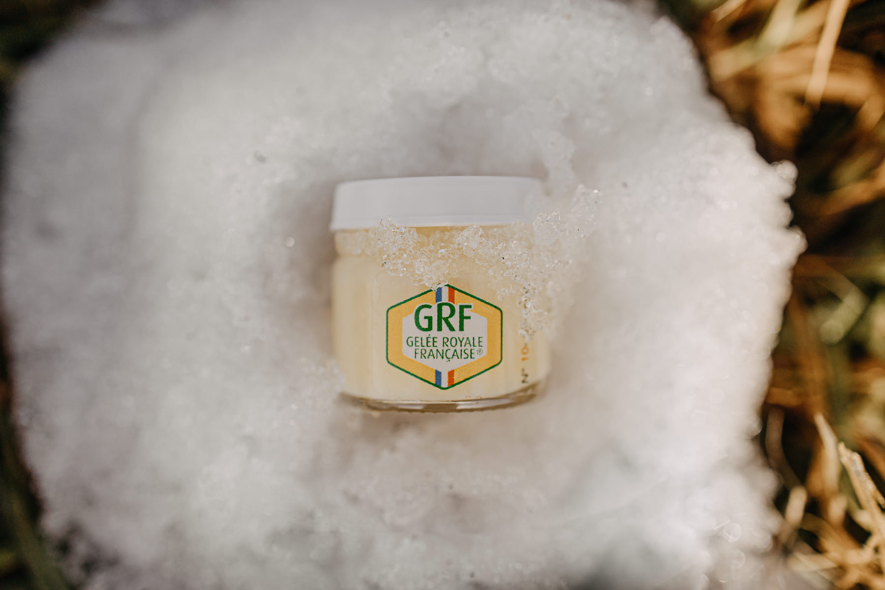 Gelée Royale dans la neige